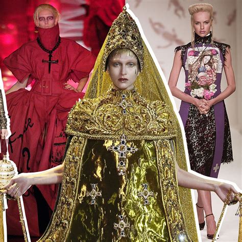 religious fashion versace|32 Collections Touched by Divine Inspiration .